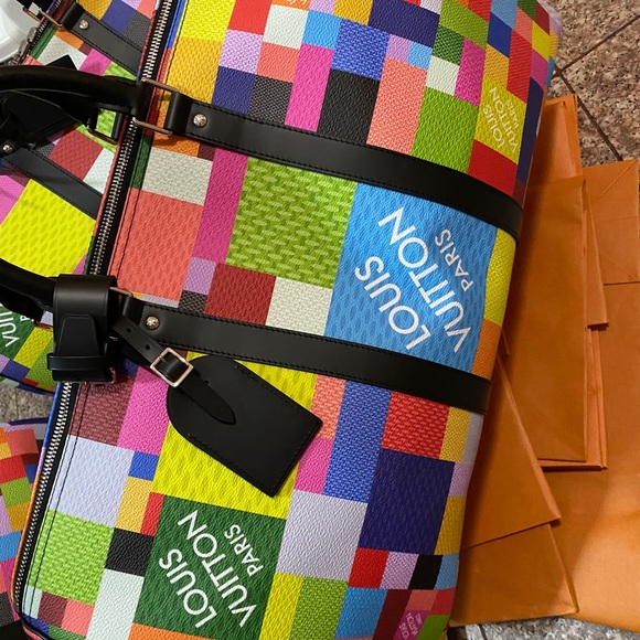louis vuitton multicolor keepall 50 - Picture 3 of 4